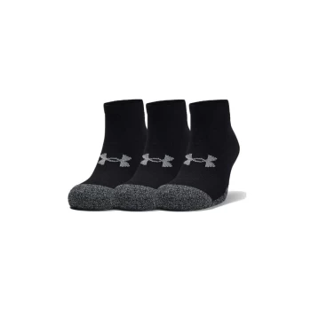 Image of Under Armour Heatgear Socks Locut Black/Steel - L