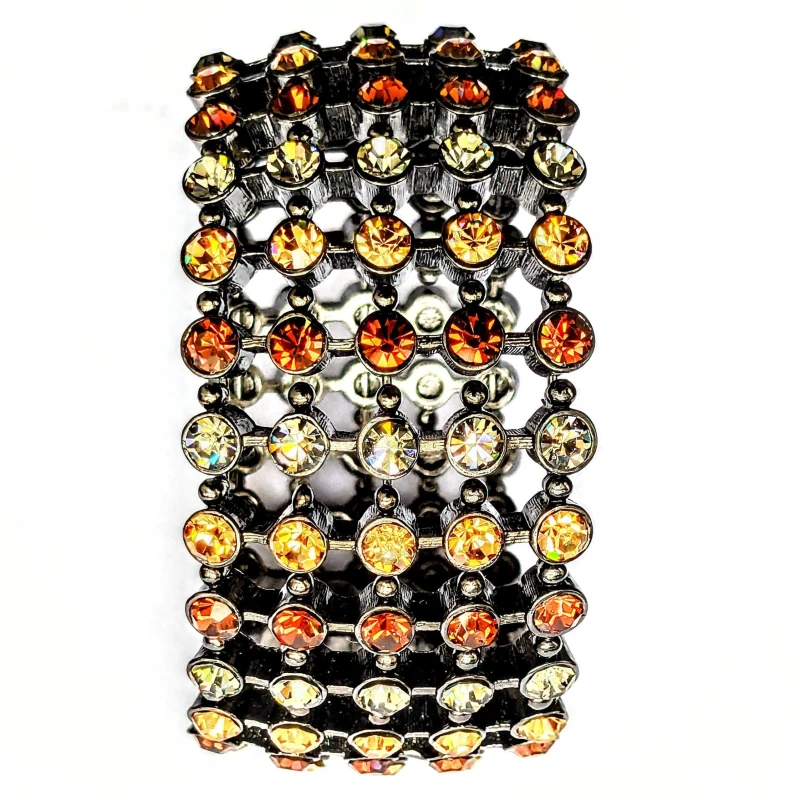 Image of Espree Multi coloured fashion cuff bangle Brown unisex One Size