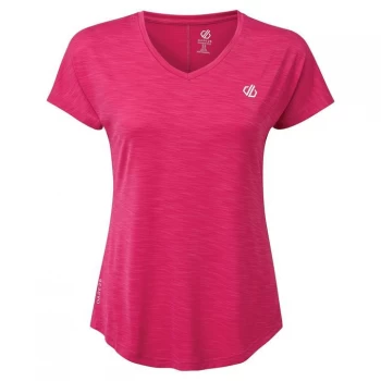 Image of Dare2B Vigilant Lightweight T-Shirt - Active Pink
