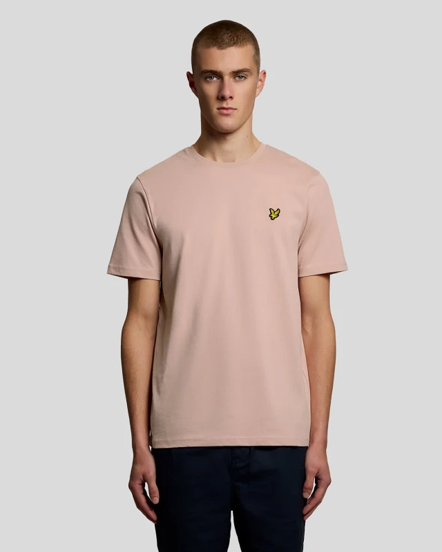 Image of Lyle & Scott T-Shirt Lyle & Scott Plain Rose Male L TS400VOGT-Y120