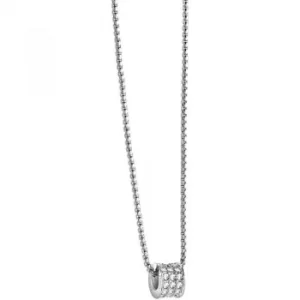 Image of Ladies Guess Rhodium Plated Necklace