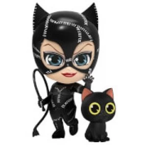 Image of Hot Toys Batman Returns Cosbaby Mini Figures Catwoman with Whip 12 cm