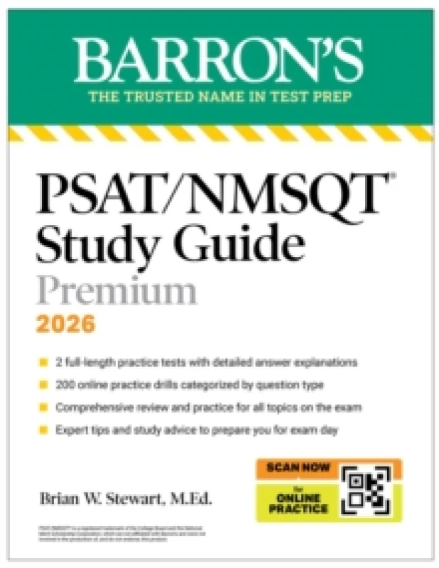 Image of PSAT/NMSQT Study Guide Premium, 2026: 2 Practice Tests + Comprehensive Review+ 200 Online Drills Paperback / softback