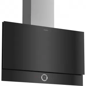 Image of Bosch DWF97RV60B 90cm Angled Chimney Cooker Hood