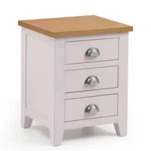 Image of Julian Bowen Richmond 3 Drawer Bedside Table