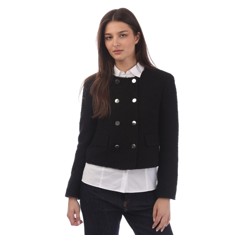 Image of Boss Womens Jesetta Tailored Suit Jacket Black female 10 (M)