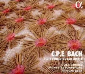 Image of CPE Bach Flute Concertos and Sonata by Carl Philipp Emanuel Bach CD Album