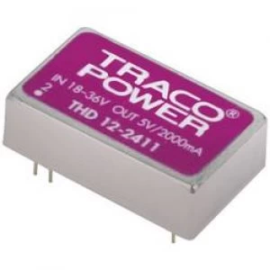 Image of DCDC converter print TracoPower THD 12 4812 48 Vdc 12 Vdc