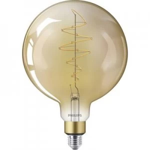 Image of Philips Lighting LED (monochrome) EEC A+ (A++ - E) E27 Globe 6.5 W = 40 W Warm white (Ø x L) 200 mm x 286mm dimmable, Filament