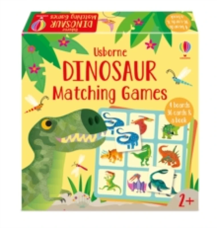 Image of Sam Smith Dinosaur Matching Games Book Multi unisex