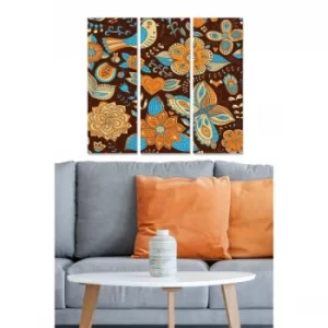 Image of MDF28683075 Multicolor Decorative MDF Painting (3 Pieces)