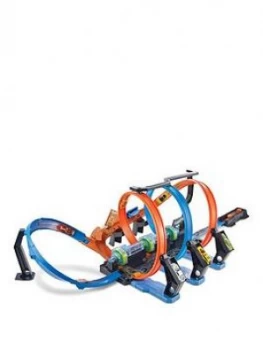 Image of Hot Wheels Corkscrew Crash Track Set