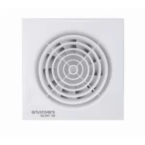 Image of Envirovent Silent 150mm 6" Ultra Quiet WC & Bathroom Extractor Fan with Timer - SIL150T
