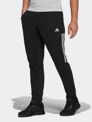 Image of adidas Aeroready Motion Sport Pants, Grey, Size S, Men