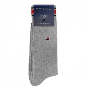 Image of Tommy Bodywear 2 Pack Icon Crew Socks - Grey 085