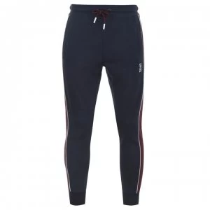 Image of SoulCal Jogging Bottoms - Navy/Burgundy