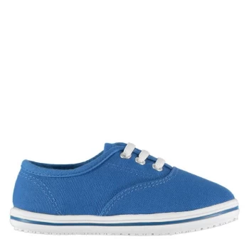 Image of Slazenger Infants Canvas Pumps - Blue