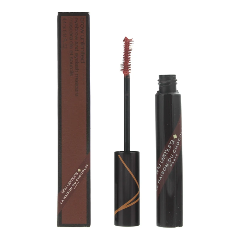 Image of Shu Uemura Brow Unlimited La Maison Du Chocolat Orange Peel Eyebrow And Eyelash Mascara 4.4ml