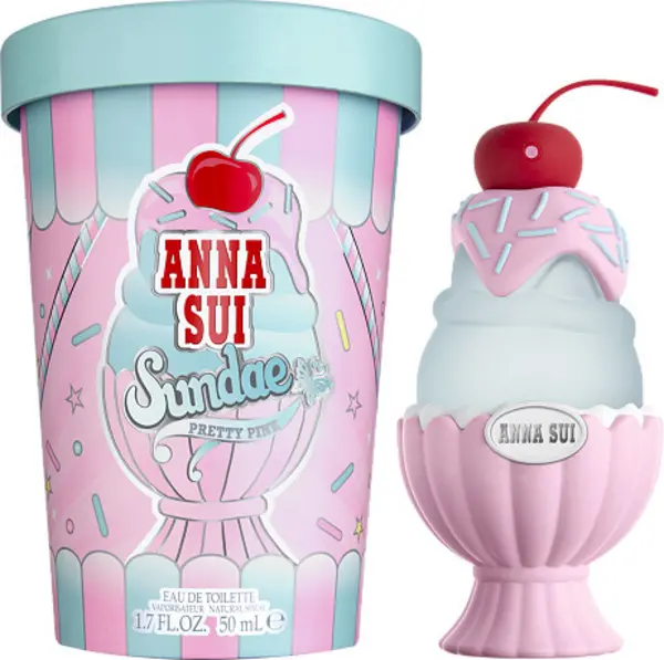 Image of Anna Sui Sundae Pretty Pink Eau de Toilette For Her 50ml