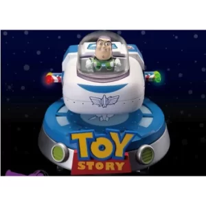 Image of Beast Kingdom Toy Story Diorama Lumineux Egg Attack Buzz' Spaceship Floating 13cm