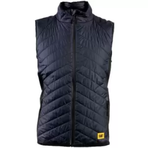Image of Caterpillar Trades Hybrid Body Warmer Navy - Small