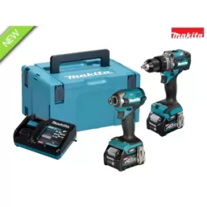Image of Makita DK0176G205 40Vmax Twin Pack 40V 2 x 2.5Ah Li-ion MAKDK0176G2