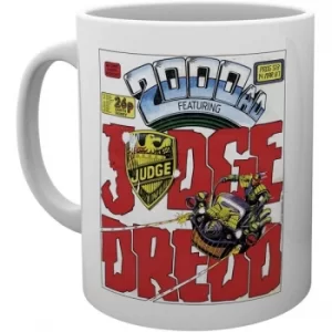 Image of 2000AD Judge Dredd Badge Ceramic Mug