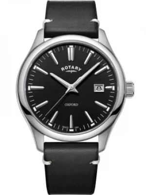 Image of Rotary Mens Black Oxford Watch GS05092/04