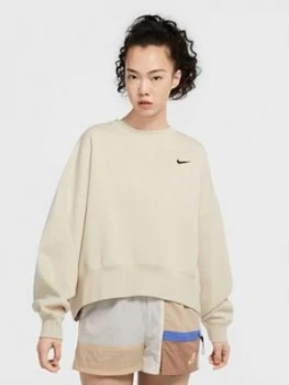 Image of Nike Nsw Trend Sweatshirt - Oatmeal