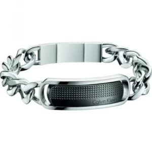 Image of Mens Calvin Klein Stainless Steel Confidence Bracelet
