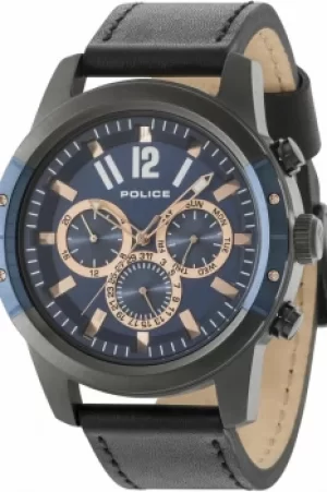 Image of Mens Police Scrambler Watch 14528JSUBL/03