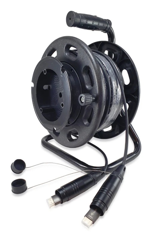 Image of Equip HDMI 2.1 Active Optic Armored Cable. 25m. 8K/60Hz. 4K/120Hz. 48G