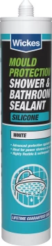 Image of Wickes Mould Protect Sealant - White 310ml