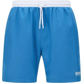 Image of Hugo Boss Starfish Swim Shorts Open Blue Size L Men