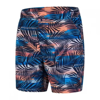 Image of Speedo Vintage Shorts Mens - Navy/Mango
