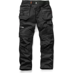 Image of Scruffs Trade Flex Work Trousers Black 30" 31"
