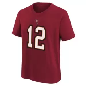 Image of Nike NFL N & N T Shirt Juniors - Red