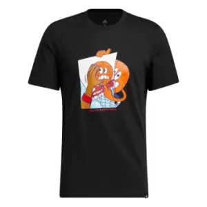 Image of adidas Posterize Graphic T-Shirt Mens - Black