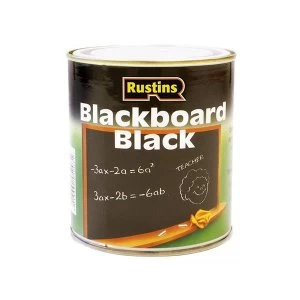 Image of Rustins Quick Dry Blackboard Black 125ml