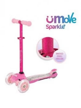 Image of U Move Sparkle Compact Adjustable Tilt LED Scooter
