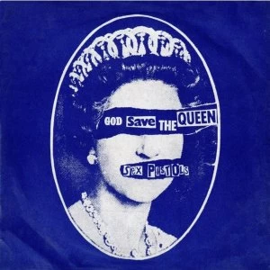 Image of Sex Pistols - God Save The (40cm x 40cm) Canvas Print