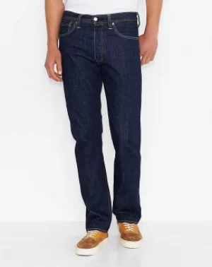 Image of Levis 501 Dark Stonewash Jean 34 In