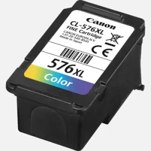 Image of Canon CL-576XL High Yield Colour Ink Cartridge