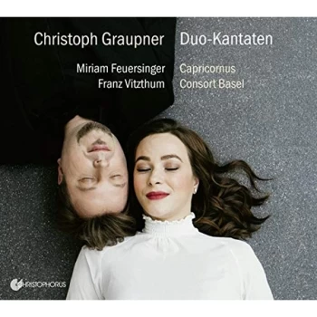 Image of Miriam Feuersinger; Franz Vitzthum; Peter Barczi; Capricornus Consort Basel - Christoph Graupner: Duo-Kantaten CD