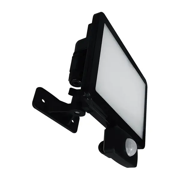 Image of Eterna 30W LED Floodlight with PIR - Black