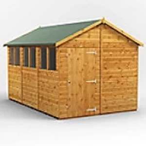 Image of Power Garden Shed 128PA Golden Brown 12x8