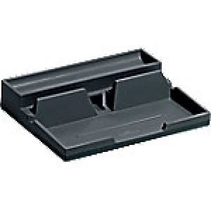 Image of Durable Desk Organiser Varicolor ABS Charcoal 19 x 24 x 5 cm