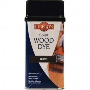 Image of Liberon Spirit Wood Dye Ebony 250ml
