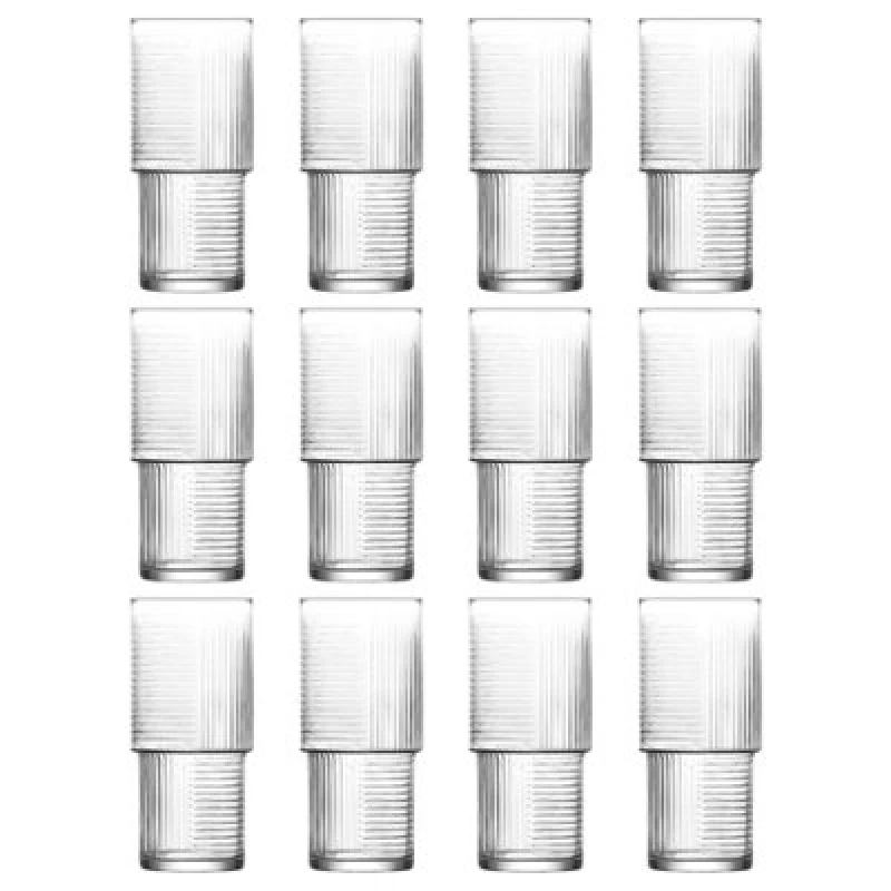 Image of LAV Glassware Lav Helen Stacking Highball Glasses - 515Ml - Pack Of 12