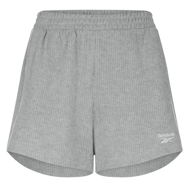 Image of Reebok Rie Wfl Shrt - Grey Grey 4